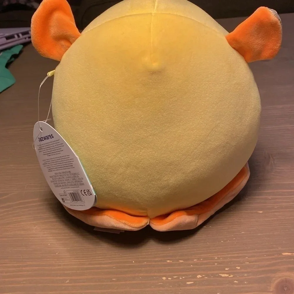 Squishmallows Bijan the Yellow Dumbo Octopus 8 Plush NWT